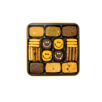 Cookies Quartet 【クッキー カルテット】 詰め合わせボックス 香港直送】クッキーカルテット バタフライ ギフトボックス 250g